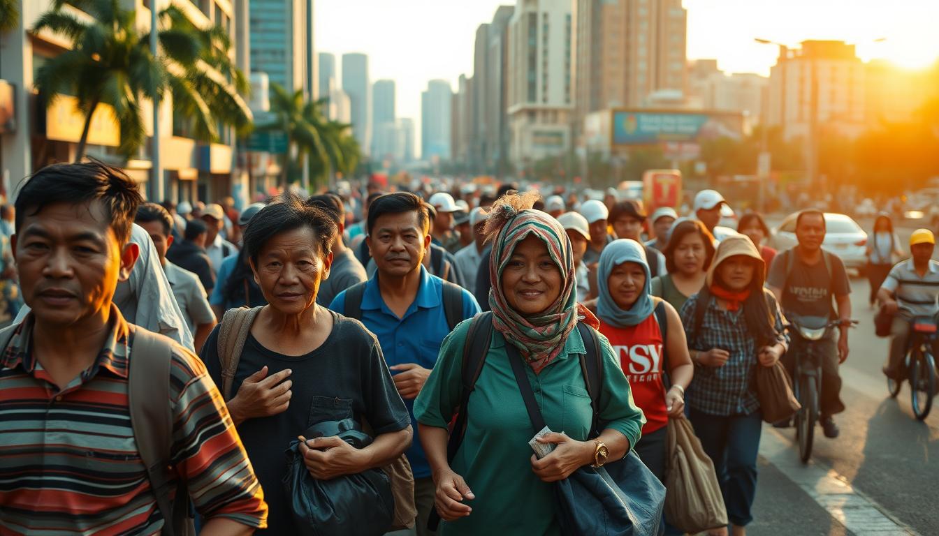 dampak sosial pekerja migran