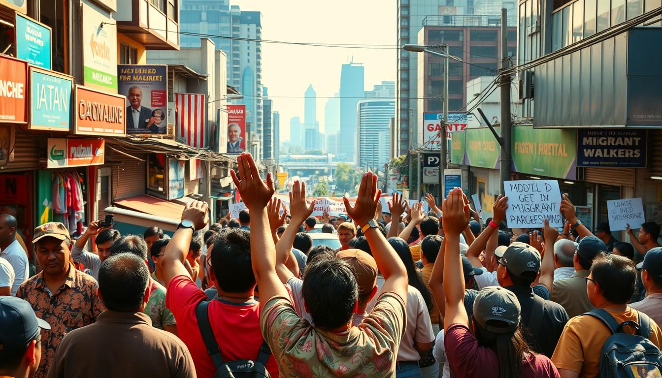 dukungan untuk pekerja migran